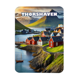 Magnet Flexible Tórshavn, capitale nichée dans les fjords