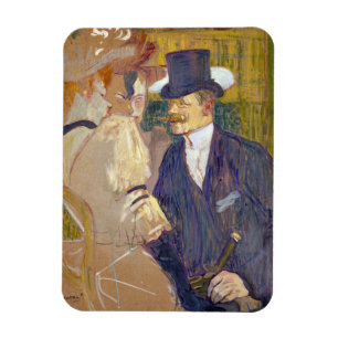 Magnet Flexible Toulouse-Lautrec - L'Anglais au Rouge