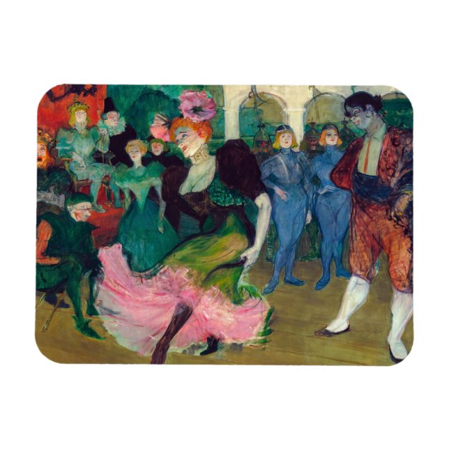 Magnet Flexible Toulouse-Lautrec - Marcelle Lender, Danse Bolero (Horizontal)