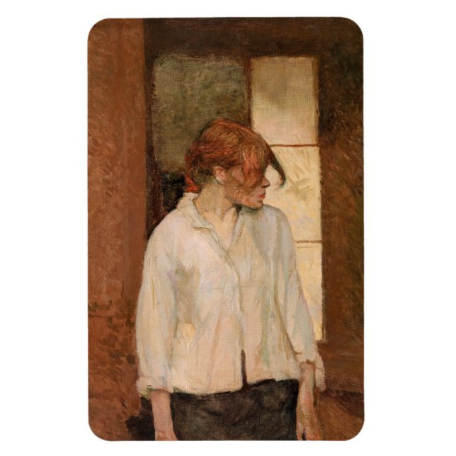 Magnet Flexible Toulouse-Lautrec - Un Montrouge, Rosa La Rouge (Vertical)