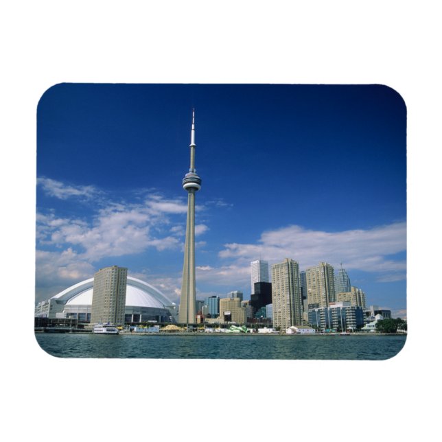 Magnet Flexible Tour CN et Skydome à Toronto (Ontario), (Horizontal)