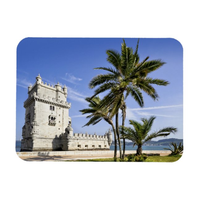 Magnet Flexible Tour de Belém, Lisbonne, Portugal (Horizontal)
