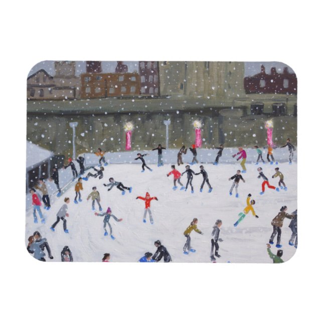 Magnet Flexible Tour de la patinoire de Londres 2015 (Horizontal)