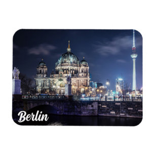 Magnet Flexible Tour de télévision et Cathédrale de Berlin à Berli