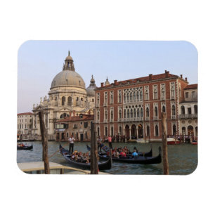 Magnet Flexible Touriste dans les gondoles de Santa Maria del Gigl