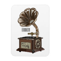Tourne-disque dessin animé
