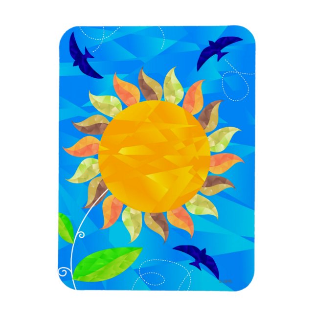 Magnet Flexible Tournesol (Vertical)