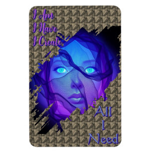 Magnet Flexible Tout ce dont j'ai besoin - Mantra - AI Imaginaire 