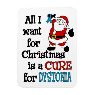 Magnet Flexible Tout Ce Que Je Veux Pour Noël...Dystonia