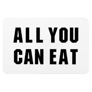 MAGNET FLEXIBLE TOUT CE QUE VOUS POUVEZ MANGER