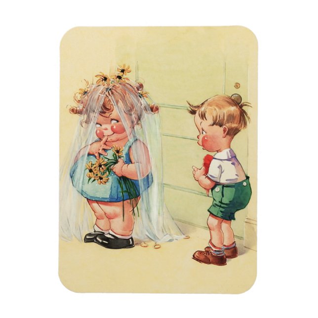 Magnet Flexible Tout est question d'Amour. Saint Valentin d'art vi (Vertical)
