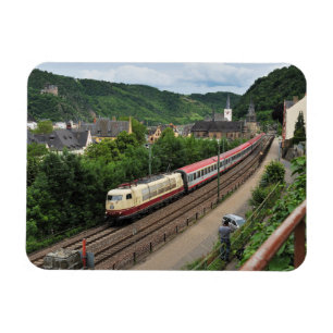 Magnet Flexible Train de voyageurs à Saint-Goar