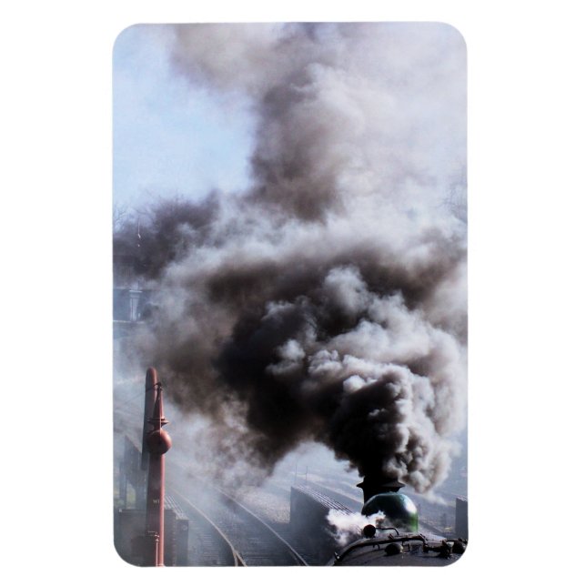 MAGNET FLEXIBLE TRAINS À VAPEUR (Vertical)