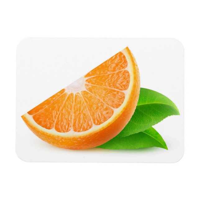 Magnet Flexible tranche orange (Horizontal)