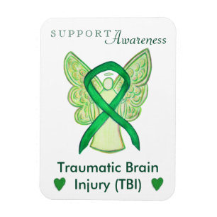 Magnet Flexible Traumatisme Brain Injury TBI Sensibilisation Ruban