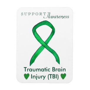 Magnet Flexible Traumatisme Brain Injury TBI Sensibilisation Ruban
