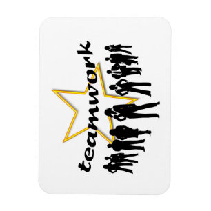 Magnet Flexible Travail d'équipe