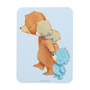 Magnet Flexible Trois amis adorables d'ours