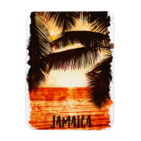 Tropical Jamaïque Sunset Caribbean Island