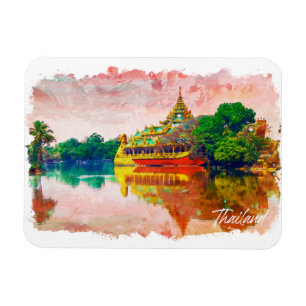 Magnet Flexible Tropical Thailand Beach Paradise Travel
