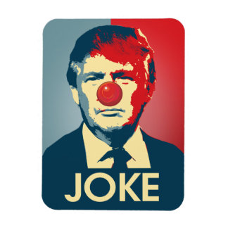 Magnet Flexible Trump est une plaisanterie - Propagande anti-Trump