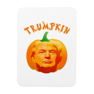 Magnet Flexible Trumpkin drôle Costume d'Halloween - Retro MAGA St