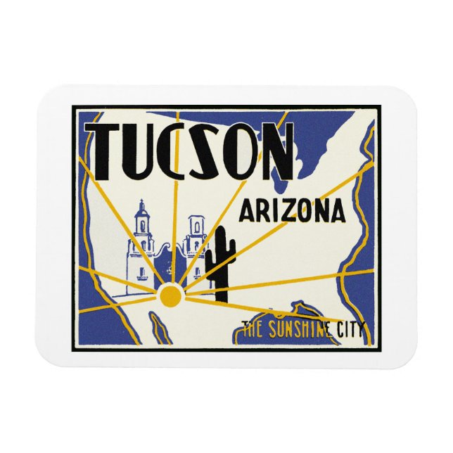 Magnet Flexible Tucson Arizona (Horizontal)