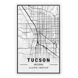 Magnet Flexible Tucson Arizona USA Travel City Carte