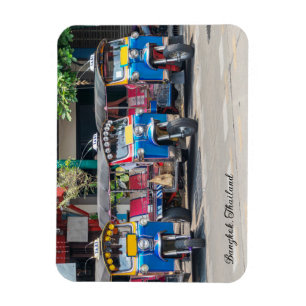 Magnet Flexible Tuk Tuk de Bangkok