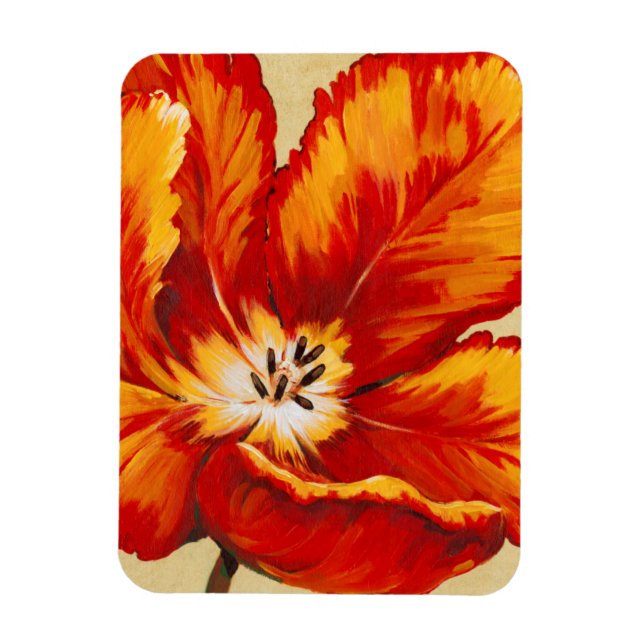 Magnet Flexible Tulipe de perroquet I (Vertical)