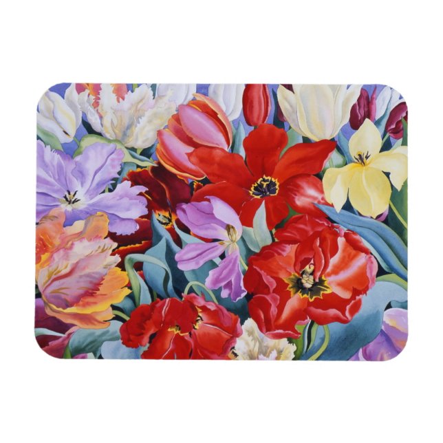 Magnet Flexible Tulipes Massées 2003 (Horizontal)