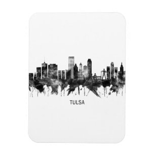 Magnet Flexible Tulsa Oklahoma Skyline