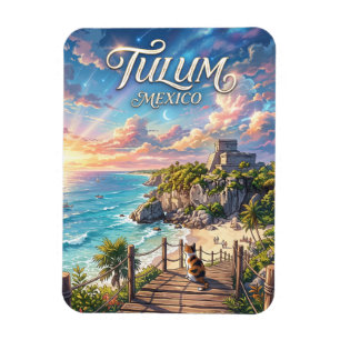 Magnet Flexible Tulum Mexique