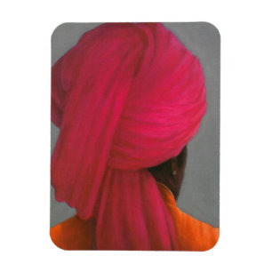 Magnet Flexible Turban rose