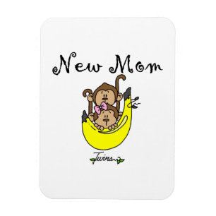 Magnet Flexible Twin Boy et GIrl Nouveau cadeau maman