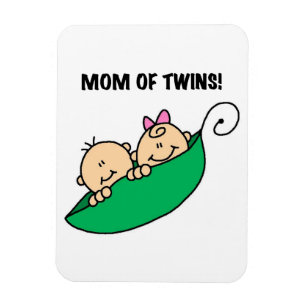 Magnet Flexible Twins Maman - Pois dans les cadeaux de pod