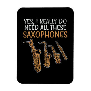 Magnet Flexible Types de saxophone