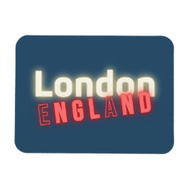 Magnet Flexible Typographie contemporaine de Londres Neon Lumières