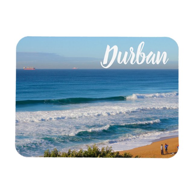 Magnet Flexible Umhlanga Durban View Ocean Beach Afrique du Sud (Horizontal)