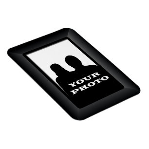 Magnet Flexible Un cadre noir pour votre Modèle d'aimant photo Pr