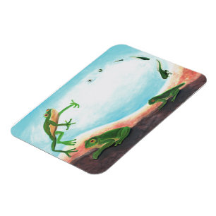Magnet Flexible Un cycle de vie étonnant d'une grenouille