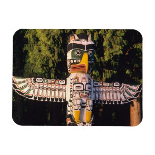 Magnet Flexible Un mât totem à Vancouver, Canada.