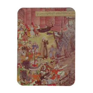 Magnet Flexible Un pont des bateaux cassés par Akbar (r.1556-1605