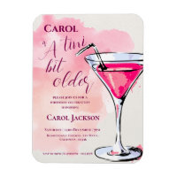 Un Tini Un Peu Plus Ancien Cocktail Rose Invitatio