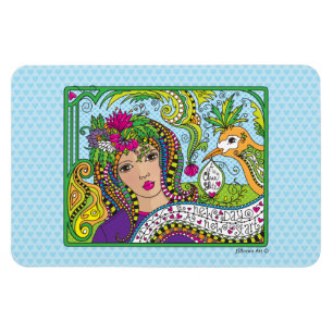 Magnet Flexible Une ardoise propre_Aimant flexible 6 " x 4"