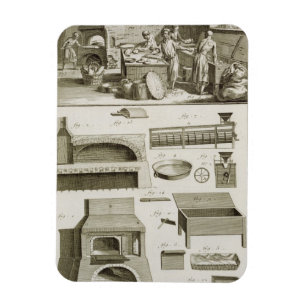 Magnet Flexible Une boulangerie et un équipement de cuisson, du