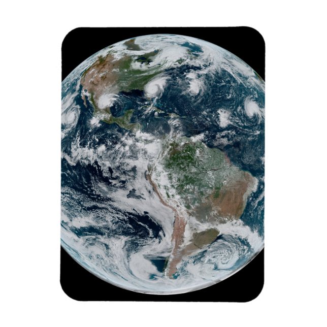 Magnet Flexible Une Chaîne Perdue De Cyclones Tropicaux (Vertical)