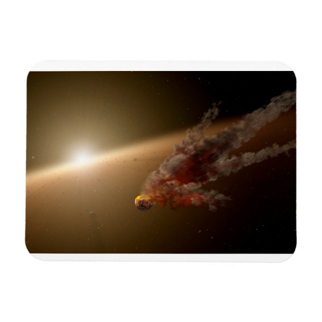 Magnet Flexible Une Énorme Éruption Autour De L'Étoile Ngc 2547-Id (Horizontal)