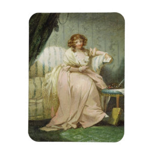 Magnet Flexible Une femme a appelé Anne, l'épouse de l'artiste,