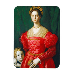 Magnet Flexible Une jeune femme et son Little Boy, c.1540